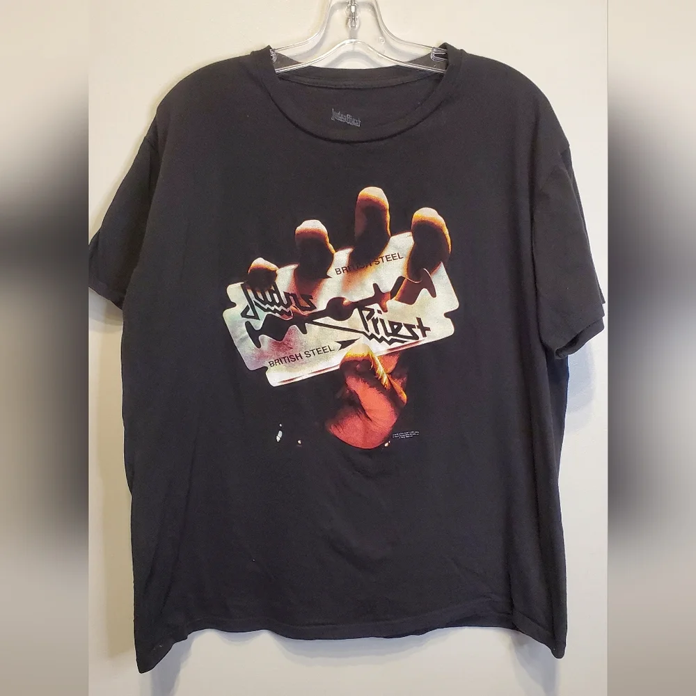 207. Judas Priest British Steel Graphic T-Shirt - Picture 1 of 4